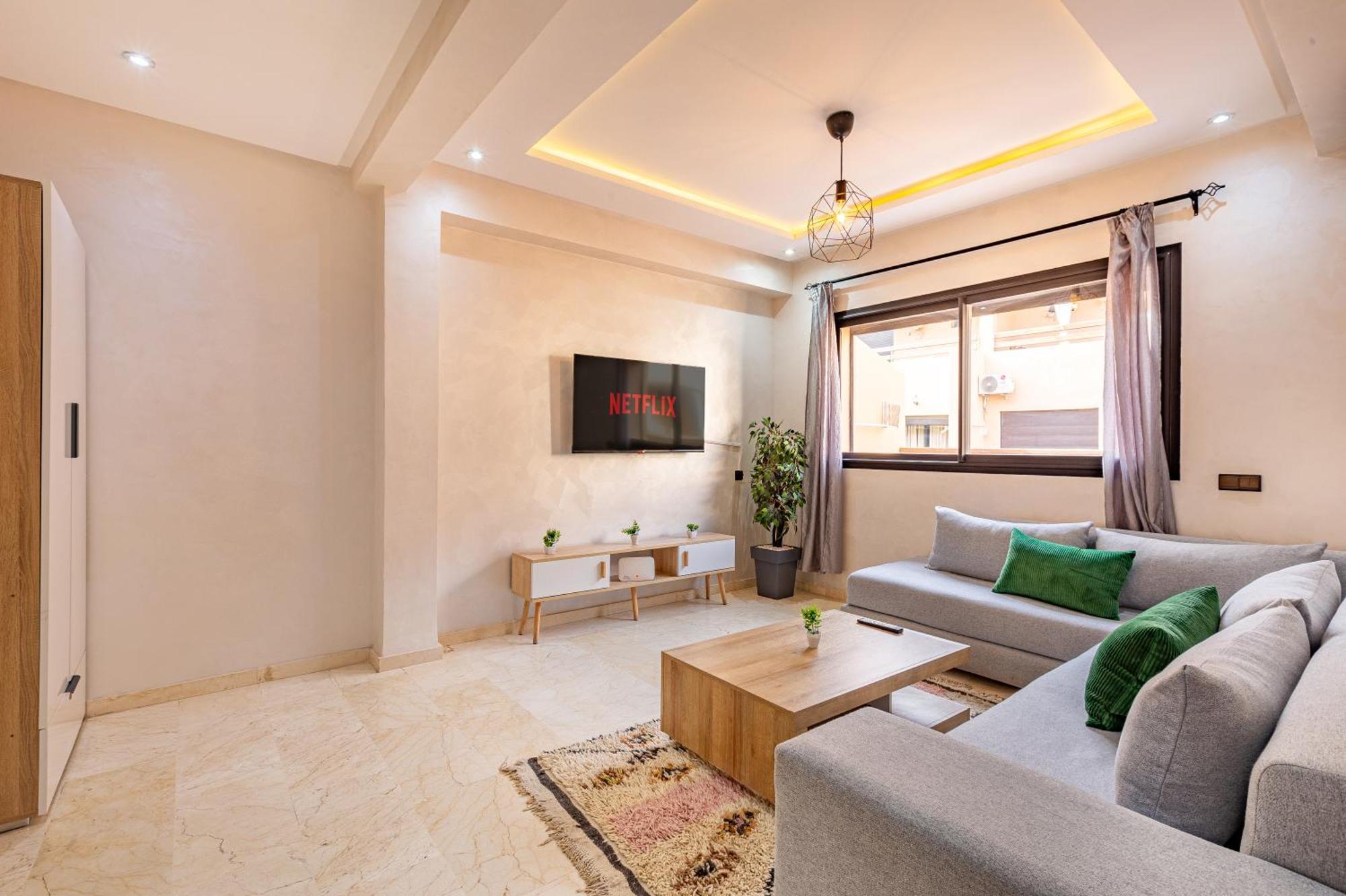 Chic & Cosy Appart Au Centre Ville - 100 % Equipe Marrakesh Exterior foto